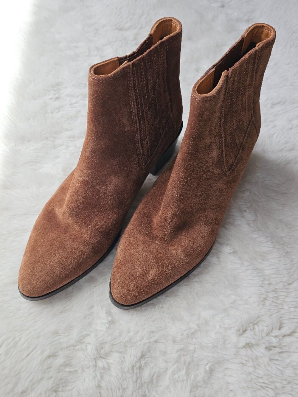 Rag and Bone Suede Chelsea Boots